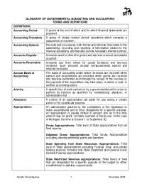 Accounting for State Finances: Understanding Appropriations, Assets, and Liabilities