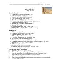 Percy Bysshe Shelley: Biography and Analysis of 'Ozymandias' and 'Ode to the West Wind'