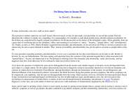 On Being Sane in Insane Places by David L. Rosenhan