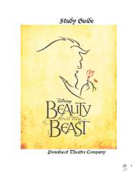 Study Guide for Penobscot Theatre's Beauty and the Beast: Characters & Synopsis
