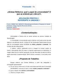 METODOLOGIA DA PESQUISA EM SAUDE