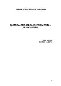 Experimento de Química Orgânica: Cromatografia - Universidade Federal do Amapá