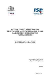 Guía de validaciones para las BPM