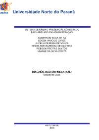ESTUDO DE CASO EMPRESARIAL