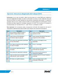 Estructura desglosada