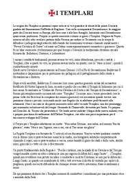 Approfondimento sui Templari Appunti di Storia Docsity