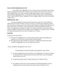 Registration under GST Law