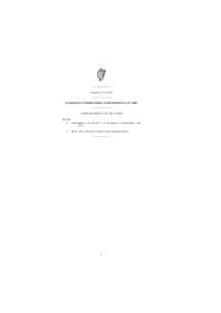 Irish Law Amending European Communities Act 1972: 2012 Amendment