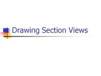 Drawing Section Views