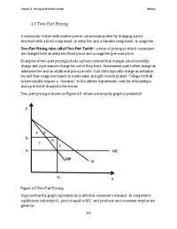 Two-Part Pricing: A Monopoly Strategy for Maximizing Profits