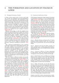 Stack Sites in Lewis: Geography, Translations, and Archaeological Significance