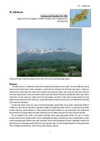 Ontakesan Volcano: Chronology and Major Volcanic Activity