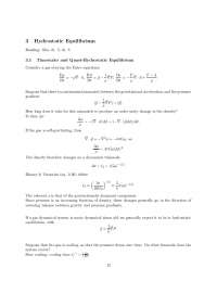 Hydrostatic Equilibrium: Timescales, Quasi-Equilibrium, and Atmospheric Structure