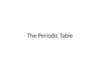 Understanding the Periodic Table: Coloring and Identifying Elements