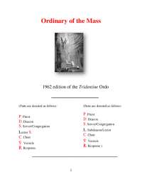 Latin Prayers from the Catholic Mass: Antiphons, Confiteor, Offertory, and Consecration