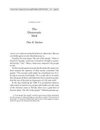 Understanding the Limits of Democracy: A Philosophical Inquiry
