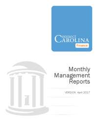 Monthly Management Reports