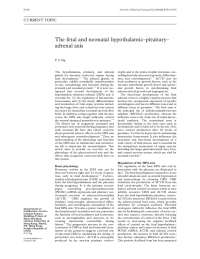 The Role of the HPA Axis and CRH in Parturition and Fetal Development