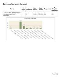 Student Feedback on Timeliness and Quality of University Coursework Feedback