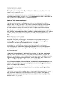 Protecting Capital Assets: Maximizing Inheritance and Care Provision for Older Adults