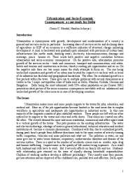 Urbanization and Crime in Indian Cities: Focus on Delhi, Mumbai, Kolkata, Chennai