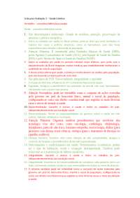 Revisão prática de saúde coletiva