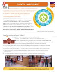 Best Practices for a Healthy & Safe School: Physical Conditions & Social Climate