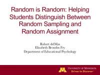 Understanding Study Design: Case Study on Intro Stats Students' Conceptual Change
