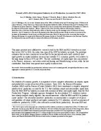 Analyzing US Economy: Multifactor Productivity & Input Growth