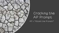 Cracking the AP Prompt