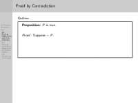 Proof by Contradiction: Techniques and Examples