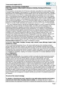 Pharmacy Research Growth and Strategy at a Research-Led University