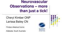 Neurovascular Observations: Improving Accuracy and Relevance in Nursing