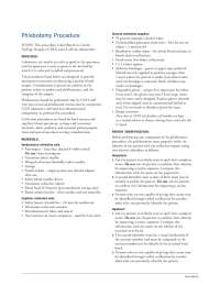 Phlebotomy Procedure