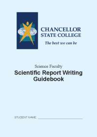 Scientific Report Writing Guidebook