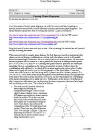 Understanding Ternary Phase Diagrams in Petrology: Alkemade Lines & Crystallization Paths