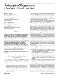 Engaging Undergrads in Engineering: Cooperative & Problem-Based Learning