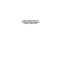 UNUS Financial Statements 2020 and 2019