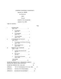 EUROPEAN COMMISSION OF HUMAN RIGHTS Application ...