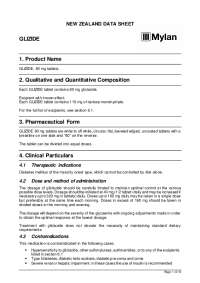 Gliclazide: Dosage, Warnings, Interactions, and Pharmacological Properties
