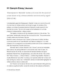 'Shakespeare's 'Macbeth' invites us to look into the world of a ...
