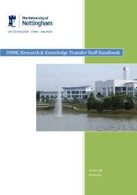 UNMC Research and Knowledge Transfer Staff Handbook: Policies and Procedures