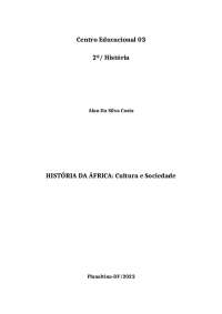 Cultura e Sociedade Africana