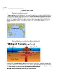 Volcanoes Study Guide: Understanding the Dynamics of Volcanic Formation and Eruptions