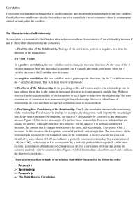 Understanding Correlation: Types, Measurement, and Interpretation