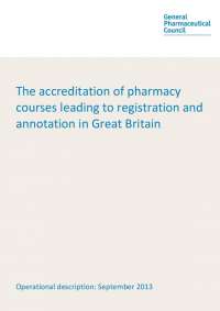GPhC Accreditation of Pharmacy Degrees: MPharm and New Schools