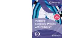 Managing Successful Projects with PRINCE2®