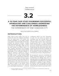 Edmonton's Collaborative Initiatives to End Homelessness, 2008-2015