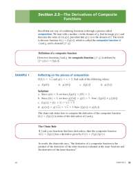The Derivative of Composite Functions: Understanding the Chain Rule