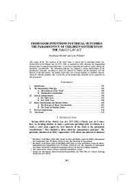 FROM GOOD INTENTIONS TO ETHICAL OUTCOMES